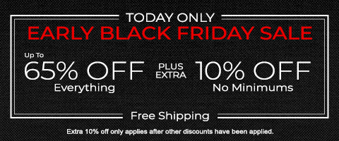 Save up to 65% + extra 10% off everything