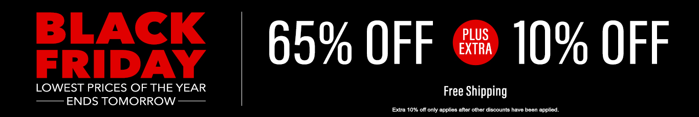 65% off everything + 10% off 