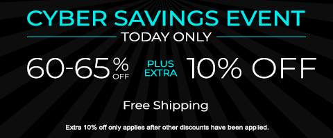 60-65% off everything + extra 10% off