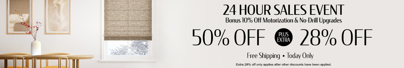 Save 50% + extra 28% off everything