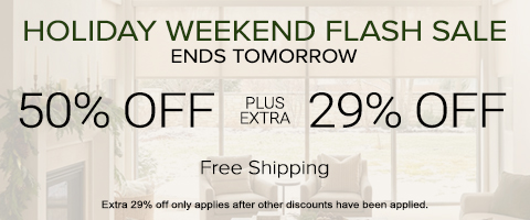 50% off everything + 29% off