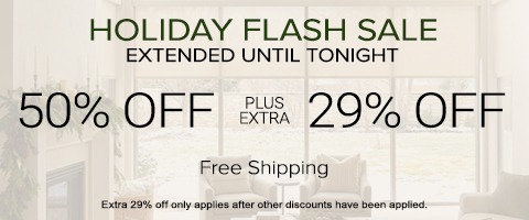 50% off everything + 29% off