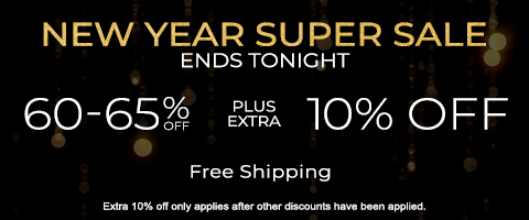 60-65% off everything + extra 10% off