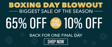 65% off everything + extra 10% off