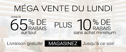 50% + 28% de rabais supplémentaire sur tout