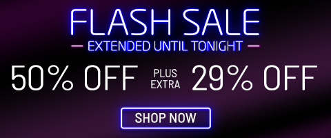 50% off everything + 29% off