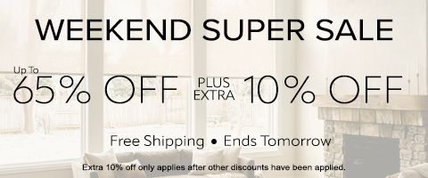 Save 50% + extra 28% off everything