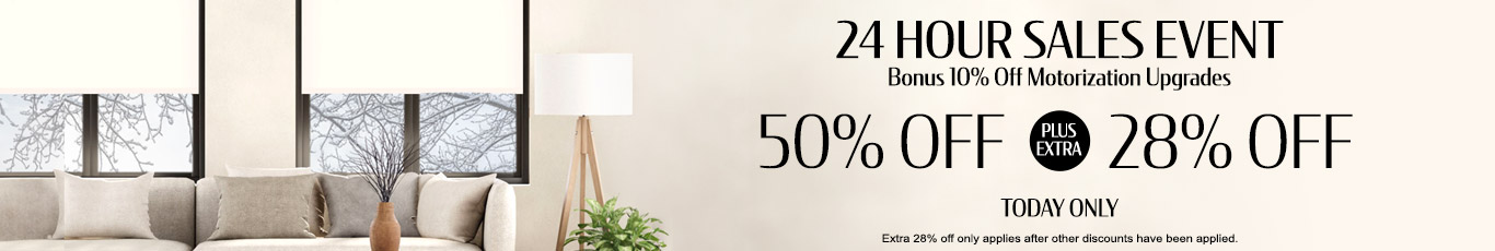 Save 50% + extra 28% off everything