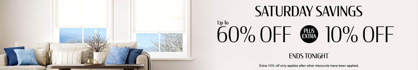 Save up to 60% + extra 10% off everything