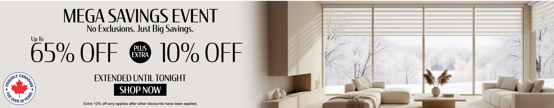 Save 50% + extra 28% on everything