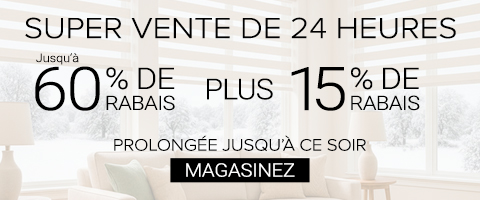 Jusqu'à 60% + 15% supplémentaire sur tout