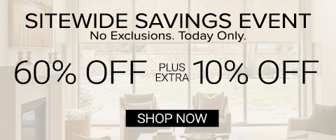 60% + extra 10% off everything