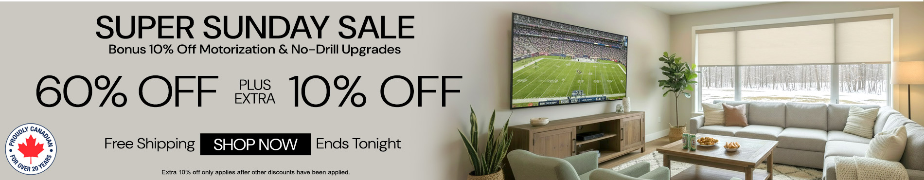 60% off everything + extra 10% off everything