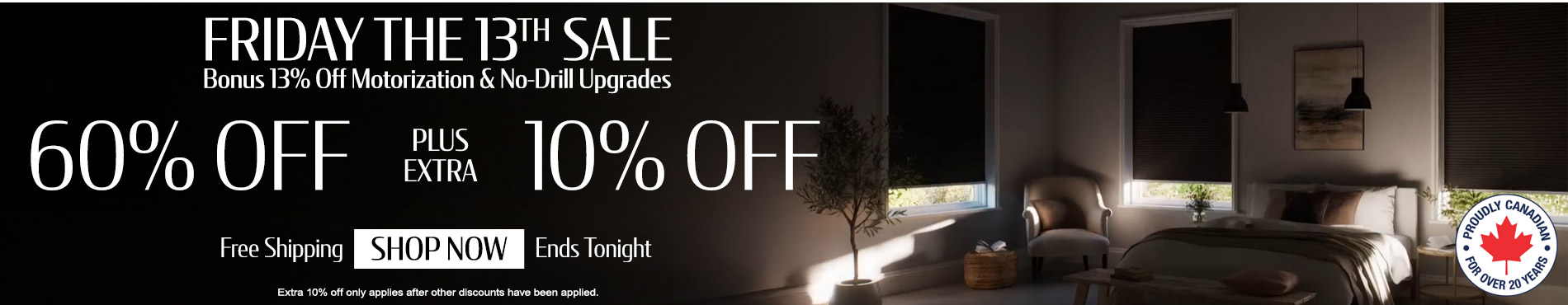 60% off everything + extra 10% off everything