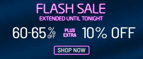 60-65% off everything + extra 10% off