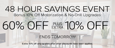 60% + extra 10% off everything