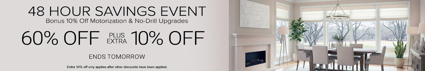 60% + extra 10% off everything