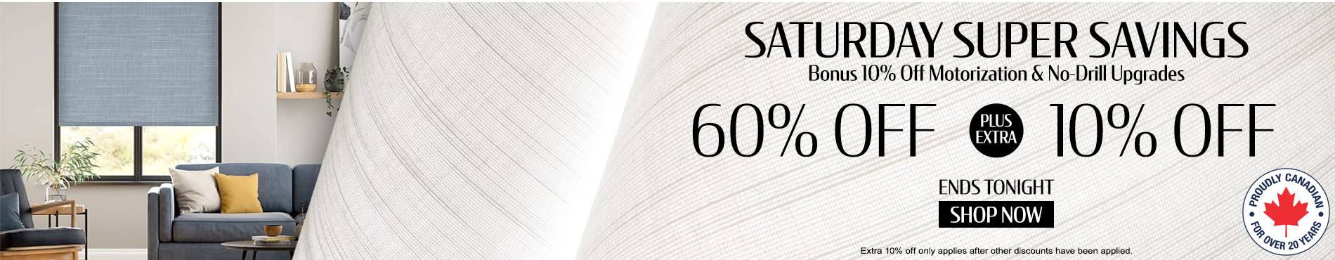 60% off everything + extra 10% off everything