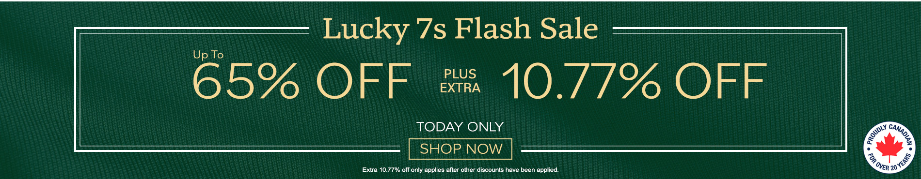 Save 50% + extra 28% on everything