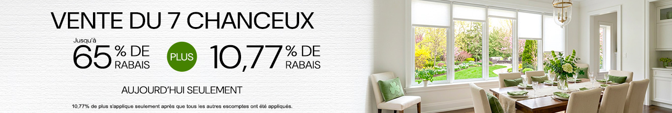 50% + 28% de rabais supplémentaire sur tout