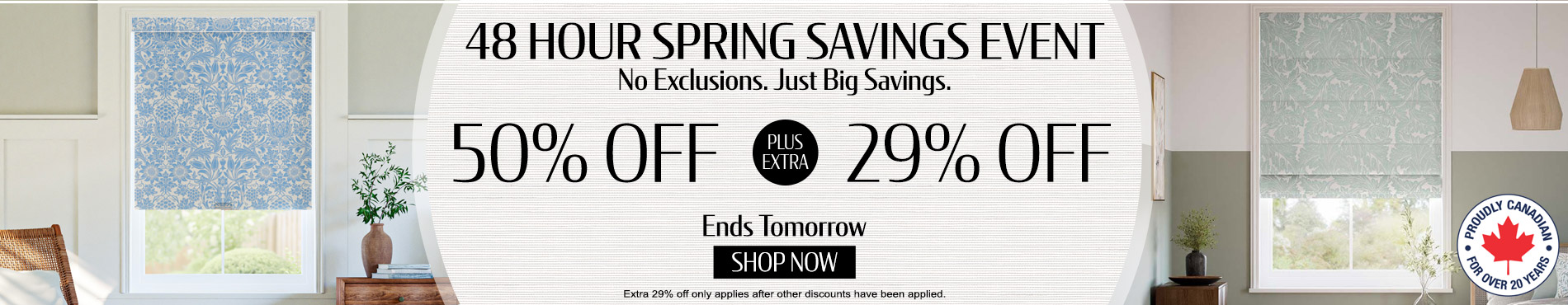 50% off everything + 29% off