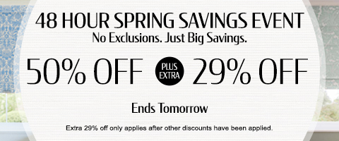 50% off everything + 29% off