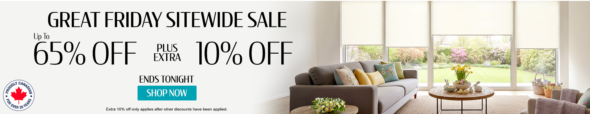 Save 50% + extra 28% on everything