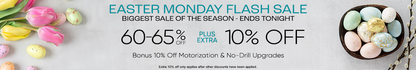 60-65% off everything + extra 10% off