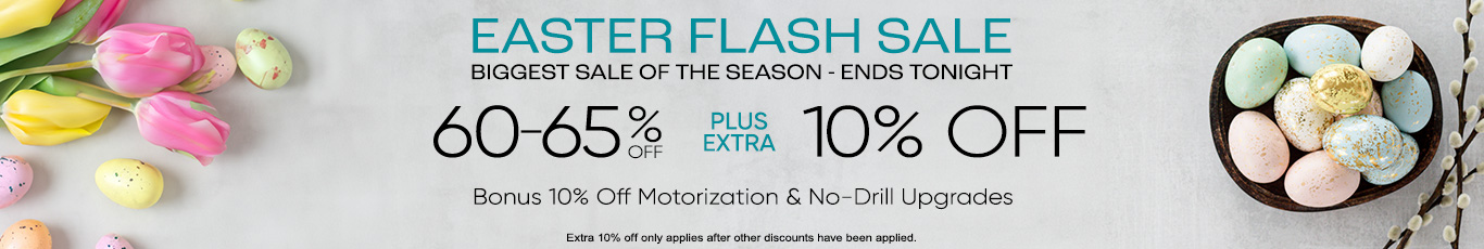 60-65% off everything + extra 10% off