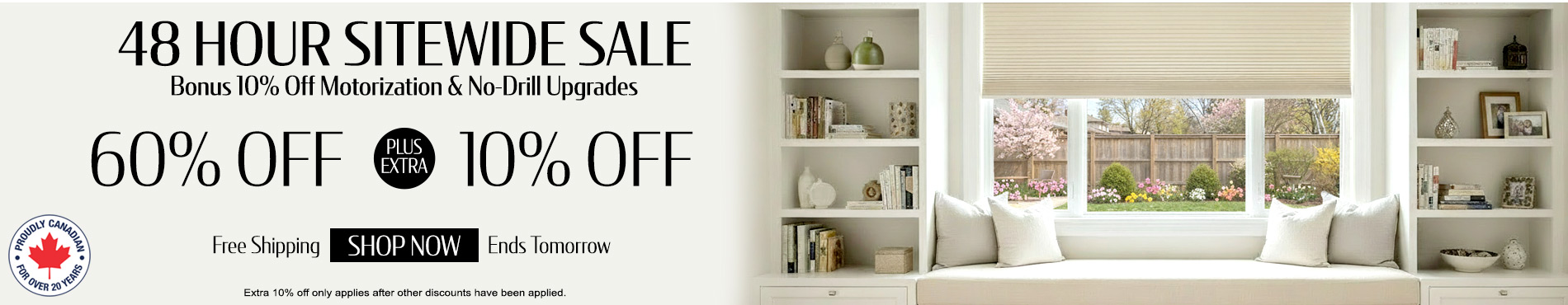 60% off everything + extra 10% off everything