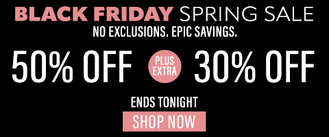 50% off everything + 30% off