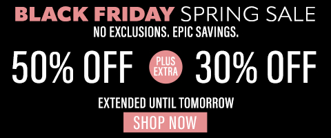 50% off everything + 30% off