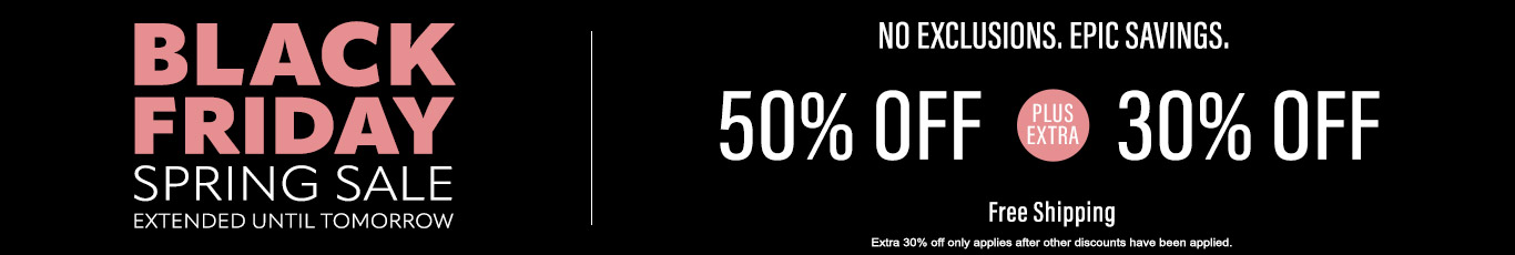 50% off everything + 30% off 