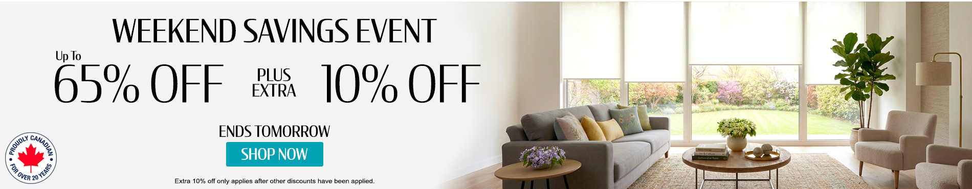 Save 50% + extra 28% on everything