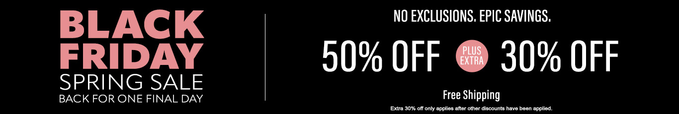 50% off everything + 30% off 