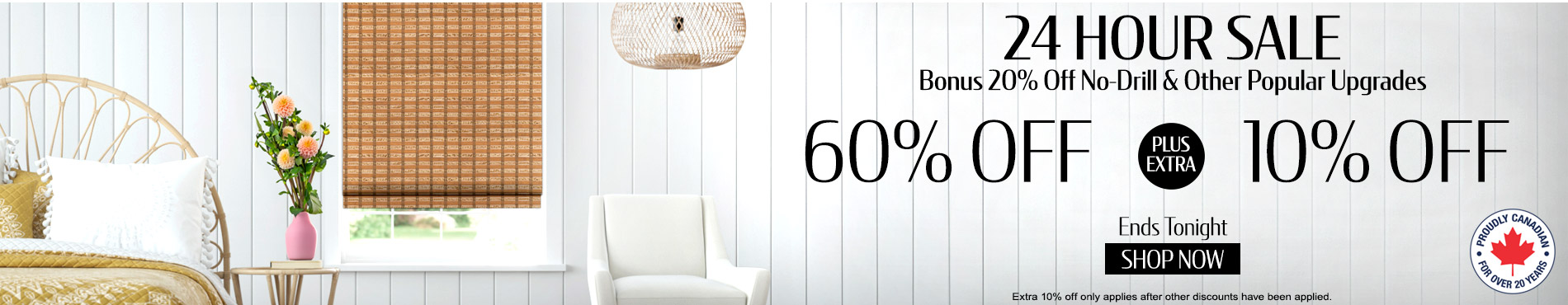 60% off everything + extra 10% off everything