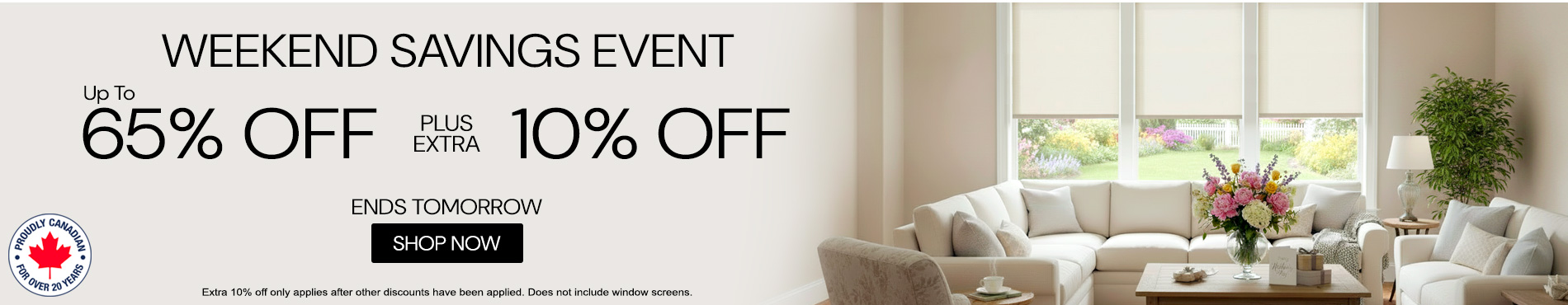 Save 50% + extra 28% on everything