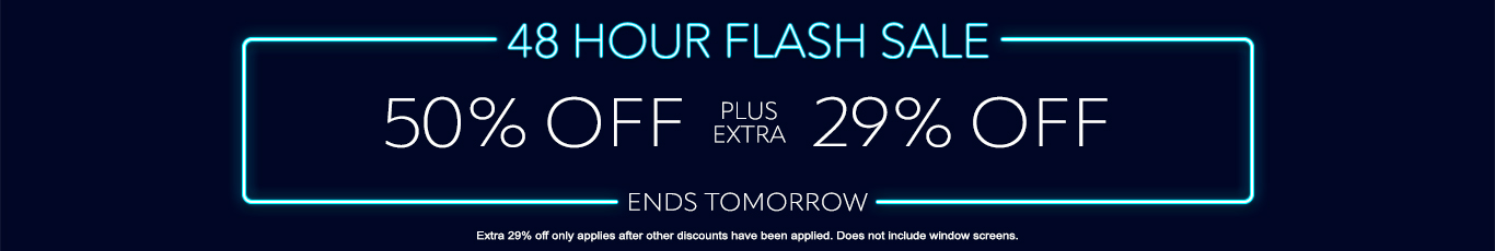 50% off everything + 29% off