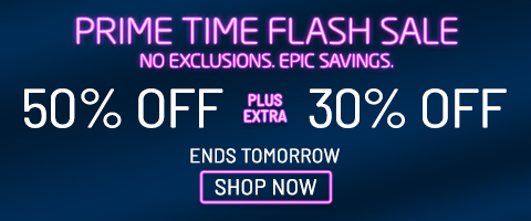 50% off everything + 30% off