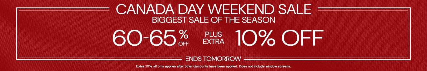 60-65% off everything + extra 10% off