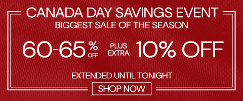 60-65% off everything + extra 10% off