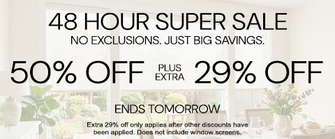 50% off everything + 29% off