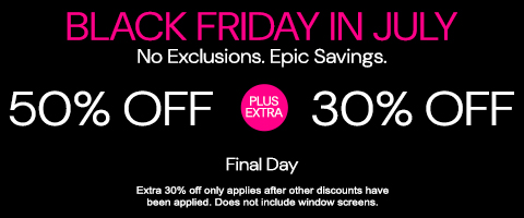 50% off everything + 30% off