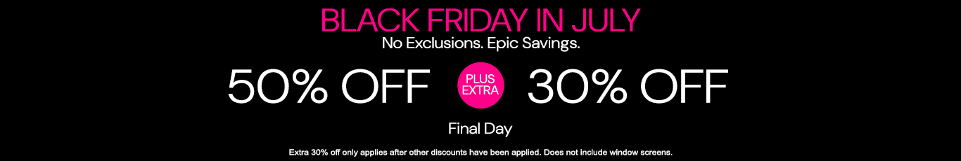 50% off everything + 30% off 