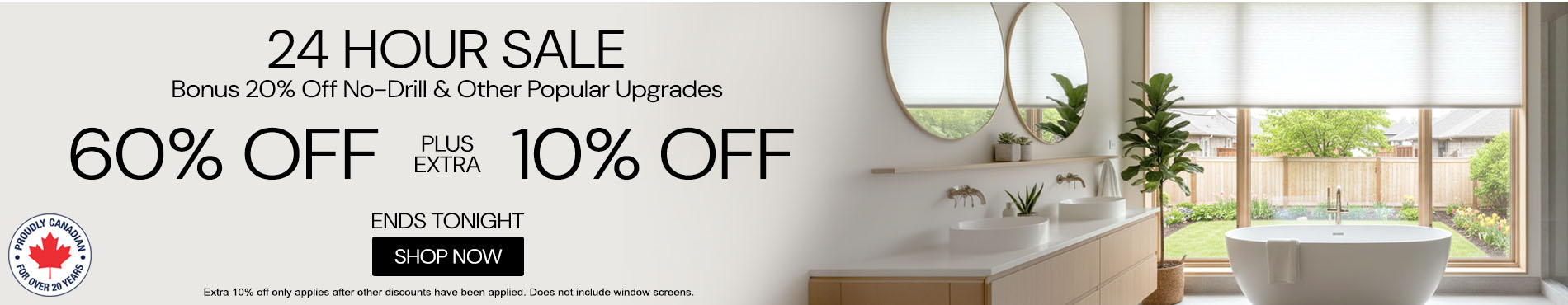 60% off everything + extra 10% off everything