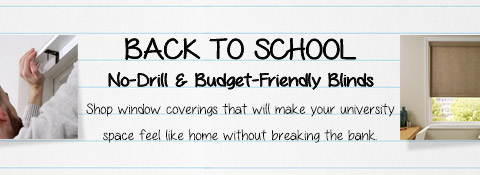Back to school blinds