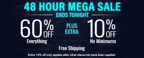 Save 60% + extra 10% off everything