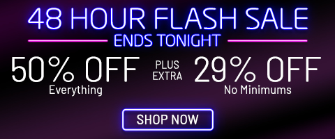 50% off everything + 29% off