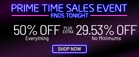 50% off everything + 29.53% off