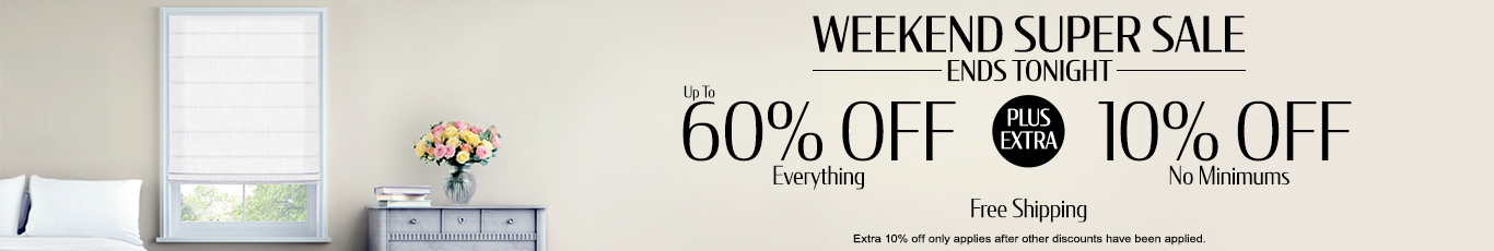 Save up to 60% + extra 10% off everything